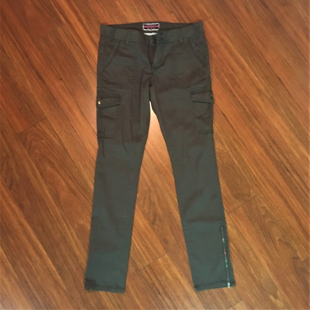 USPA Skinny Cargo Pants - Grey